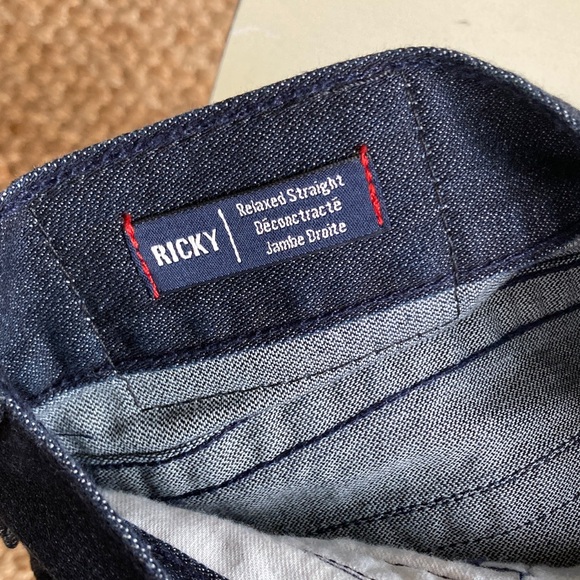 New w Tag: True Religion Ricky Relaxed Straight. Dark Wash. Size 33 Waist - Picture 14 of 15